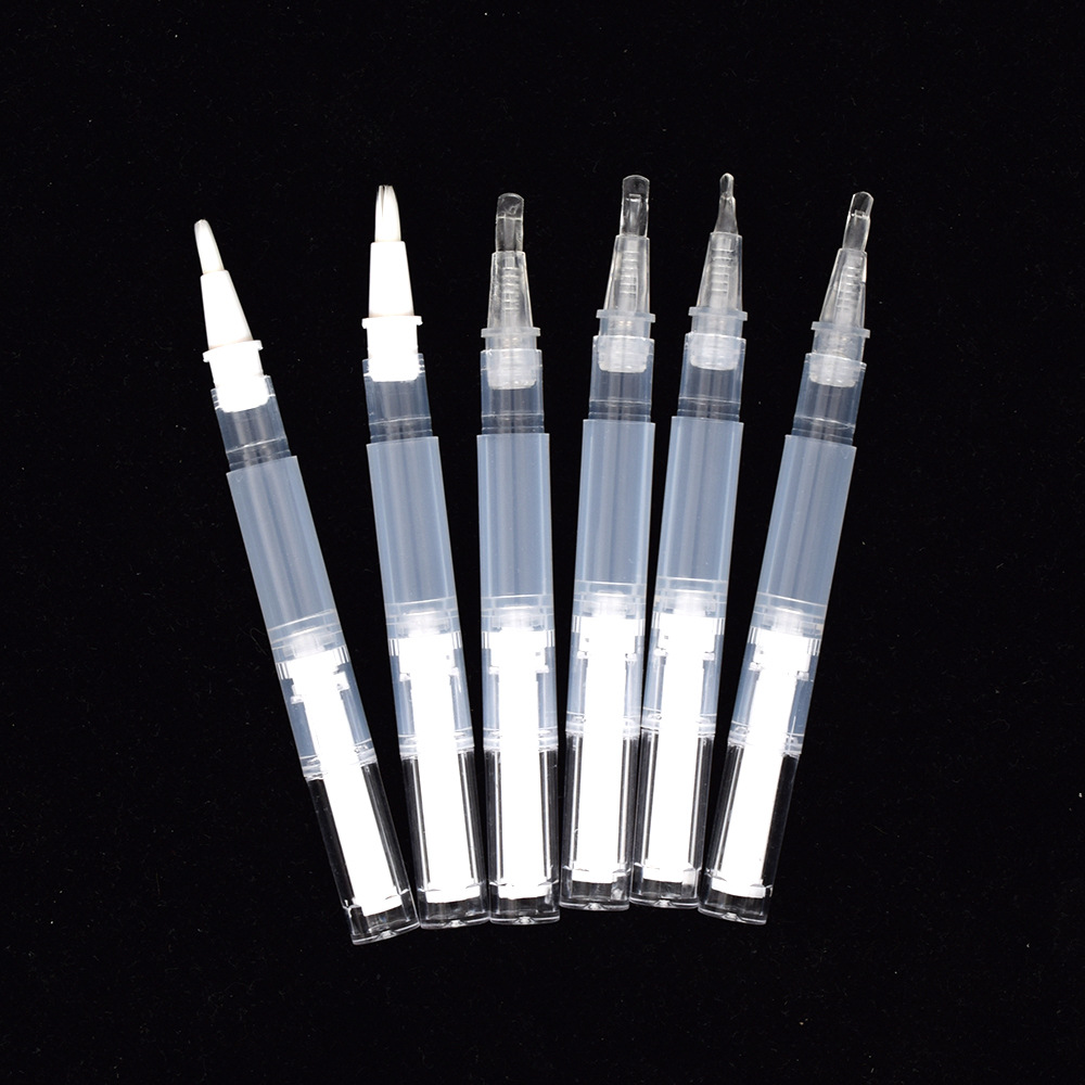 Bolígrafo de subenvasado 2ML, base líquida, bolígrafo giratorio, bolígrafo de belleza blanqueador, cabezal de cepillo, subenvasado cosmético, material de embalaje de viaje