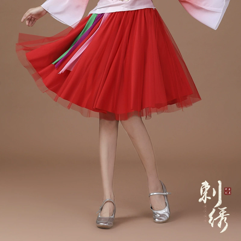 Yunshang Plaza Dance New Set New Set Women Spring Dance Classical Yangge Fan Pavilion Umbrella Dance Watch Performance Dance Services