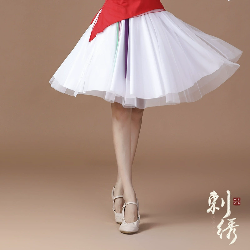Yunshang Plaza Dance New Set New Set Women Spring Dance Classical Yangge Fan Pavilion Umbrella Dance Watch Performance Dance Services