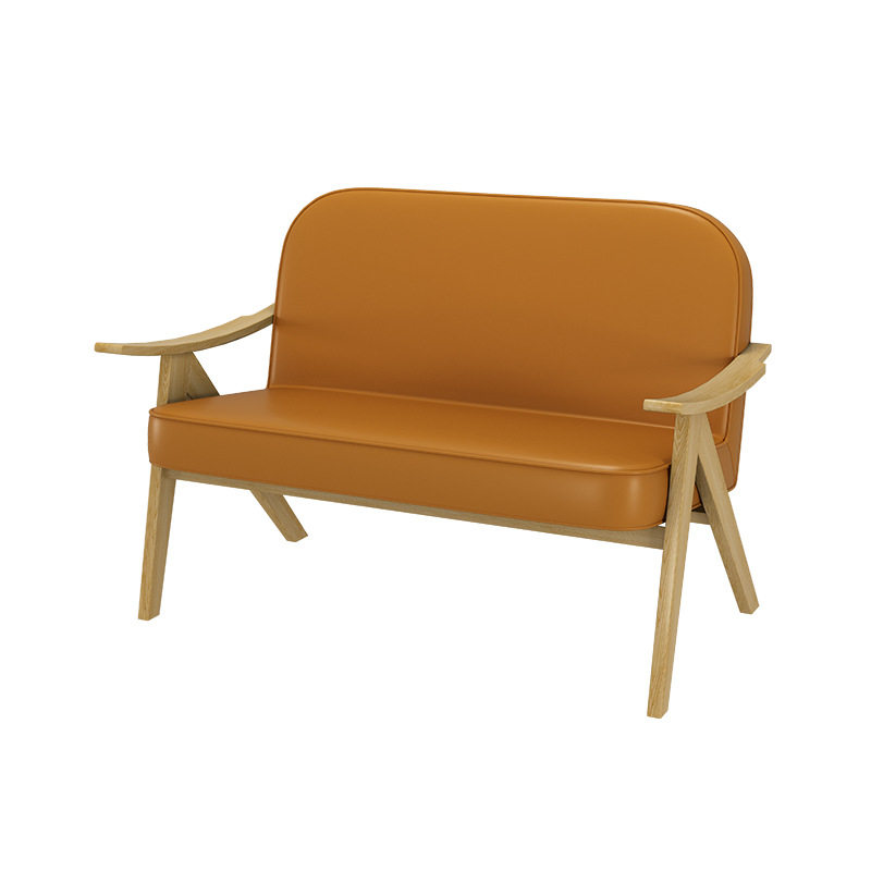 Sofá de cafetería Nórdico bolsa suave negociación Área de descanso Individual Doble postre leche tienda de té mesa y silla combinación muebles de comedor
