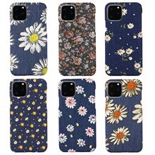 适用iPhone15手机壳 苹果14牛仔布印花后盖壳 XS碎花纹13Pro花朵