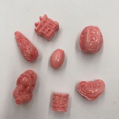 Empress Beige Powder Pressed Meaning Personality DIY Pendant Jewelry Accessory Shell Powder Pressed Flower Craft Accessory