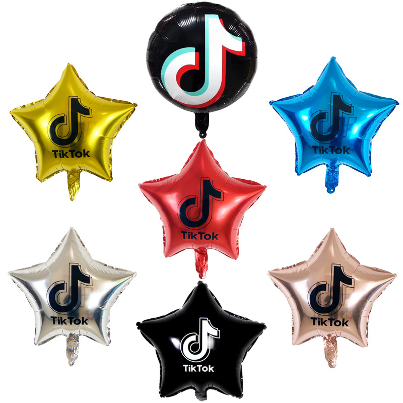 The new TIKTOK 18 -inch Pentagon Douyin Symbol Net Red Party…