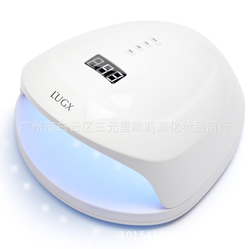 LUGX ouliyuan nueva máquina de fototerapia de uñas recargable portátil 60w inducción de almacenamiento de energía lámpara de cocción inalámbrica de secado rápido