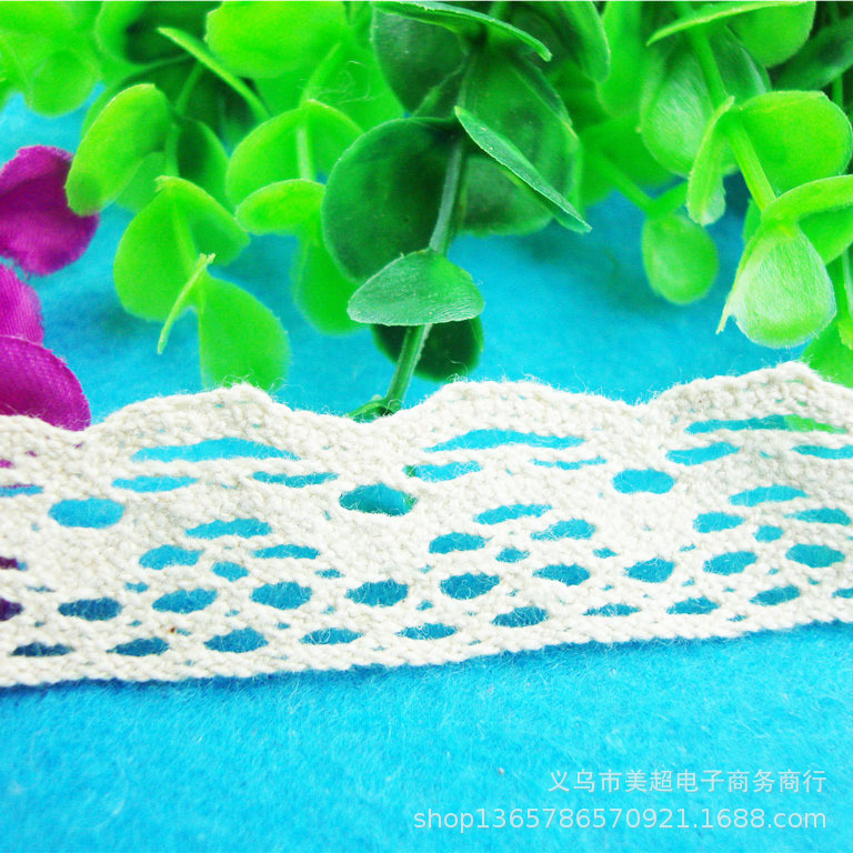 优质机织棉线蕾丝花边 精美女装童装家纺手工裙摆辅料 森系韩版花