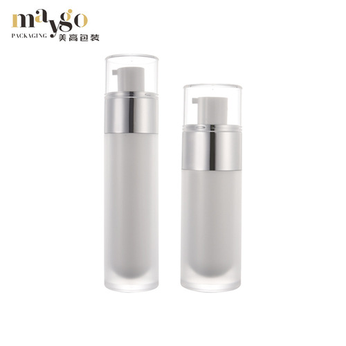 High-end 30ML lotion bottle 50ML Korean version press vacuum bottle essence bottle acrylic cosmetic bottle