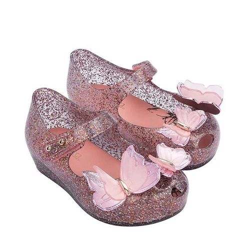 Brazilian children's jelly shoes 2024 new girls princess shoes baby summer children's shoes dance shoes kindergarten sandals