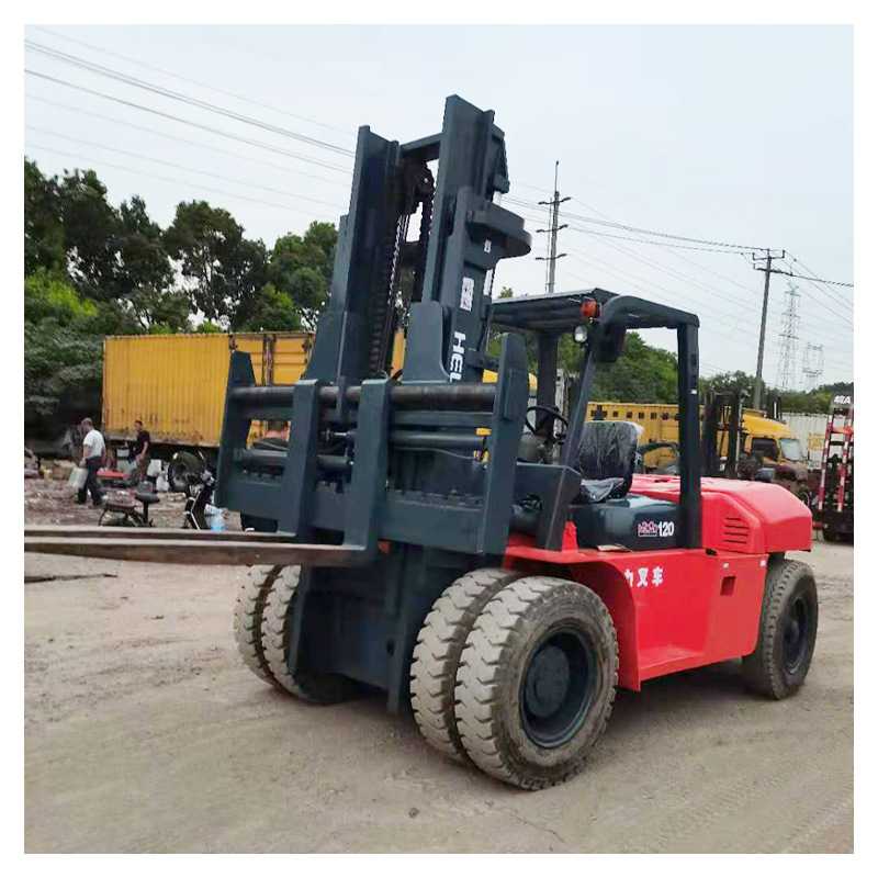 10吨柴油合力二手叉车 合力二手10吨叉车升高3米4米柴油二手叉车