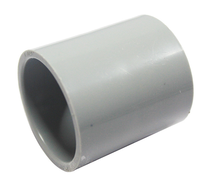 厂家直销优质PVC接头Coupling浅灰色型号PSC