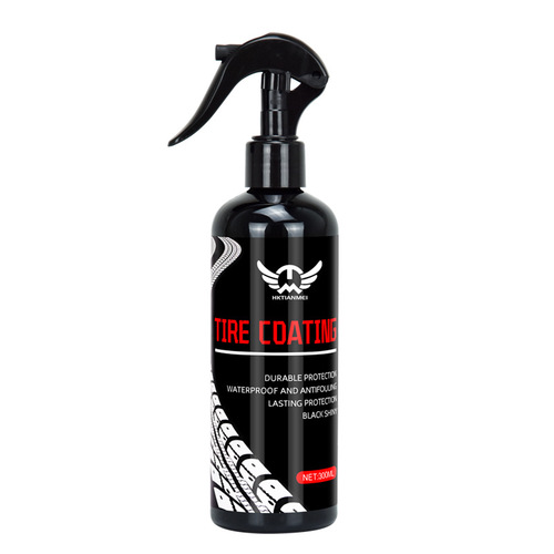 Car tire wax coating agent, polishing tire treasure, rubber and plastic retreading agent, water-repellent, anti-aging tire wax, foreign trade wholesale