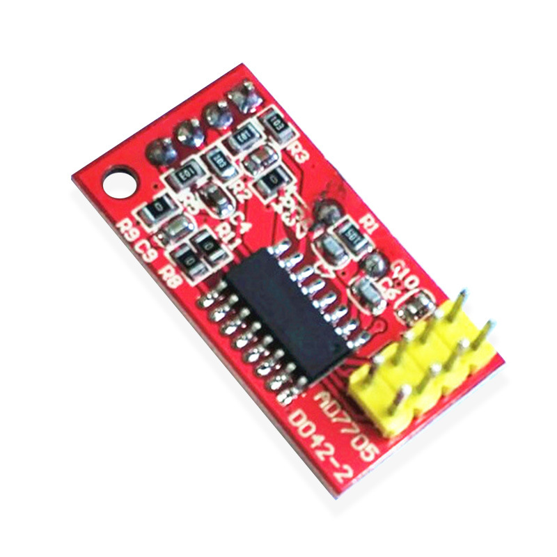 AD7705 双路16位ADC数据采集模块 输入增益可编程 SPI接口 TM7705