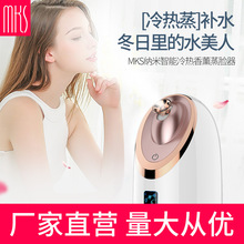 MKS/美克斯冷热双喷蒸脸器喷雾机美容仪美白嫩肤补水仪加湿器