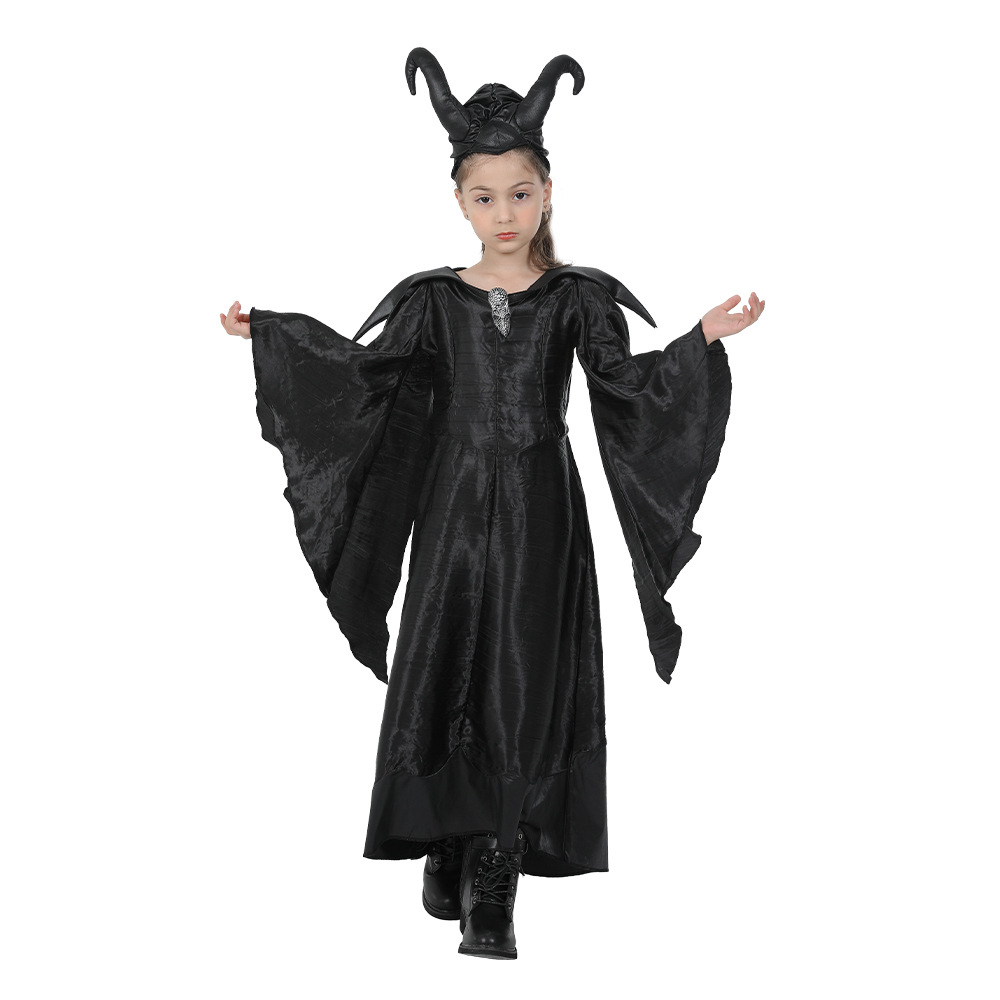 2021 nuevo Halloween para dormir hechizo bruja niños jugar traje escuela etapa rendimiento traje drama lindo traje