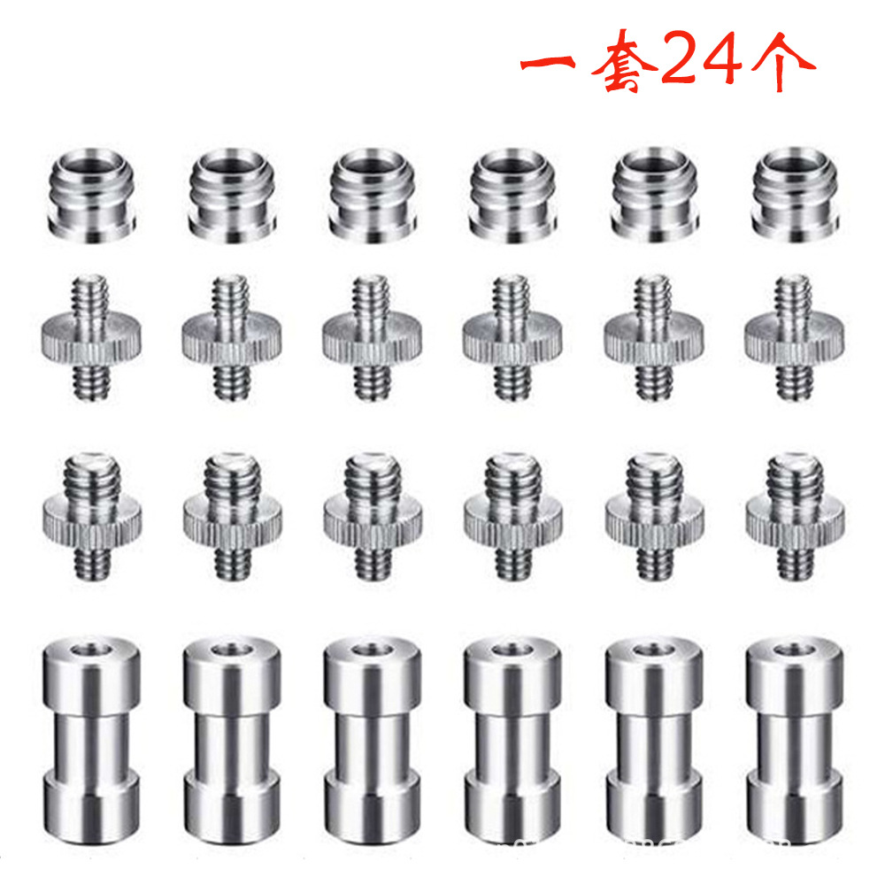 Cámara especial tornillo británico 1/4-20 vuelta 1/4 vuelta 3/8 soporte de la lámpara tornillo ranurado placa de liberación rápida tornillo