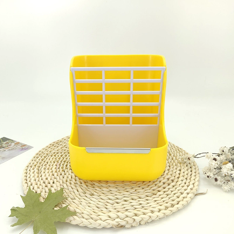 Подставка для травы два в одном Горшок для кролика Тоторо голландской свиньи с защитой от опрокидывания Фиксированный горшок для кролика Кормушка для травы