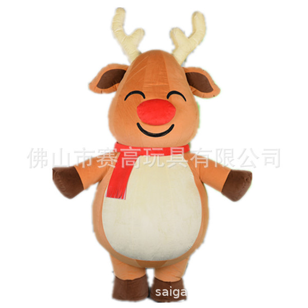 Inflatable cartoon doll