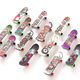 Creative fingertip finger skateboard plastic desktop decompression toy fingertip skateboard sports toy stall gift
