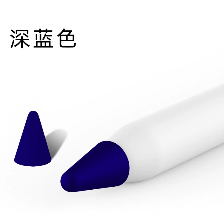 Совместимый стилус для Apple Pencil 2-го поколения, силиконовая накладка на корпус, колпачок наконечника, защитная крышка для сенсорного пера iPad