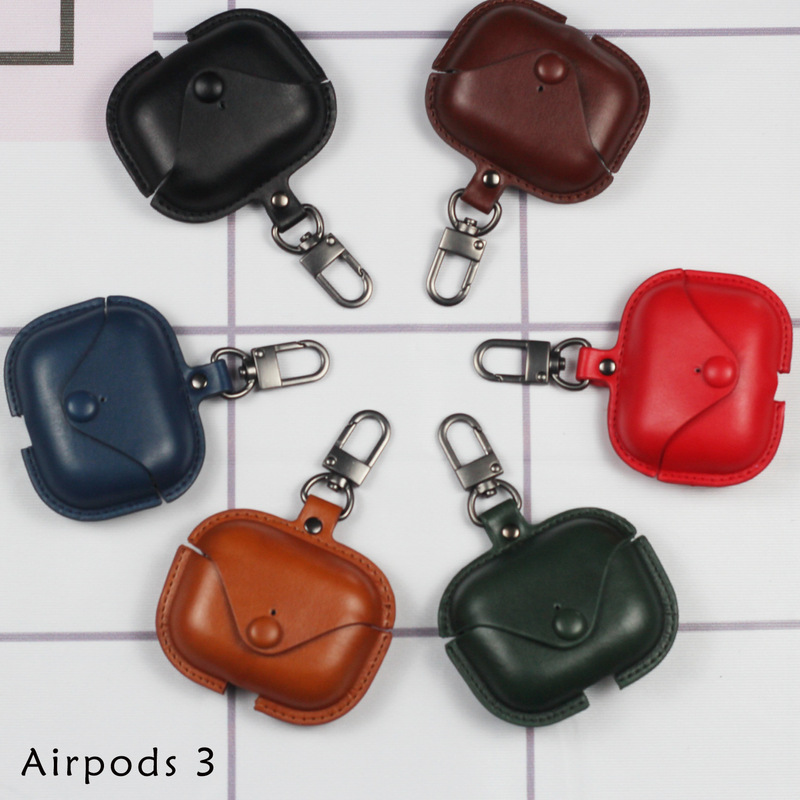 [Factory Direct Supply] Applicable to Apple airpods pro/pro2/23/4 Generation Headset Protective Cover Leather Cover