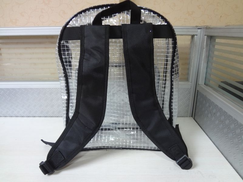 40*30*12 load-bearing 10kg dust-free anti-static grid transparent PVC backpack electrostatic prevention