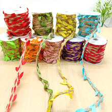 ��ɫ��Ҷ��֯��������ʥ�������׶�԰װ��DIY������� 10��/��