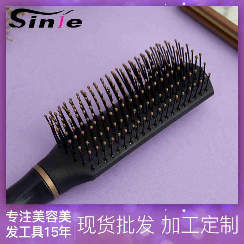 Colchón de aire peine traje de plástico bolsa de aire peine pelo curling peine cojín de aire peine de costilla peine de masaje para las mujeres