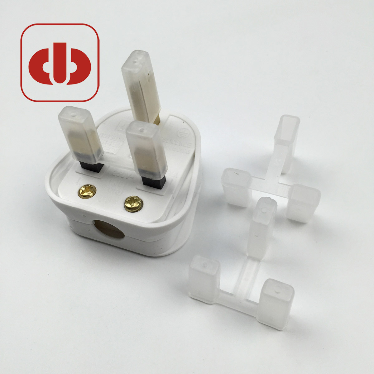 英标插头脚套 英式三插护套 防尘套 英国香港插头保护套 PC新料