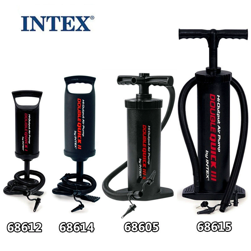 INTEX Sofa, mattress, handheld air pump, travel tent, swimming ring