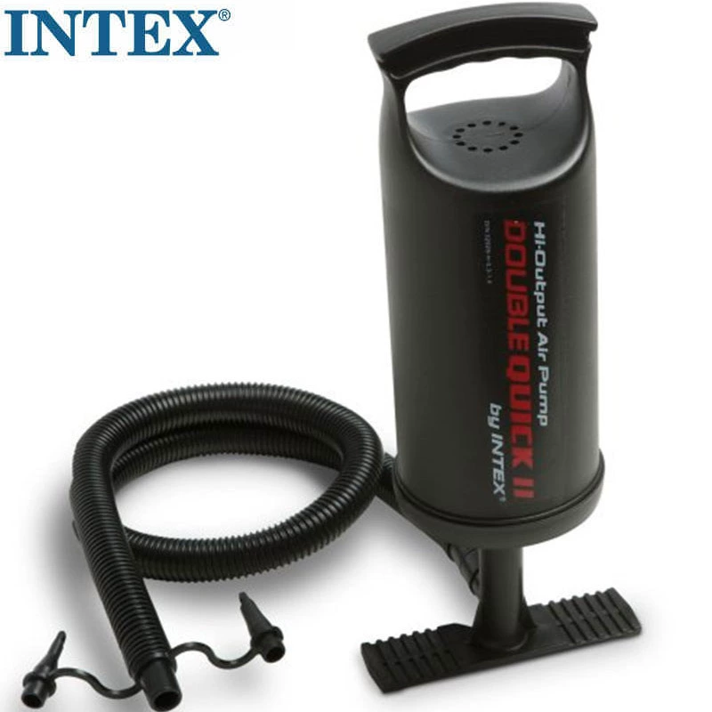 INTEX Sofa, mattress, handheld air pump, travel tent, swimming ring