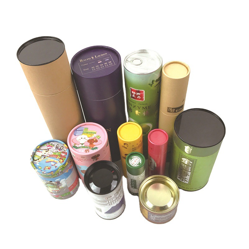 销售茶叶包装罐花茶纸罐艾灸纸筒筷子牛皮纸管批发对联圆筒包装