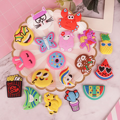 New Cartoon Refrigerator Magnets Creative Early Childhood Education Message Magnetic Stickers PVC Cartoon Refrigerator Magnets Wholesale 
