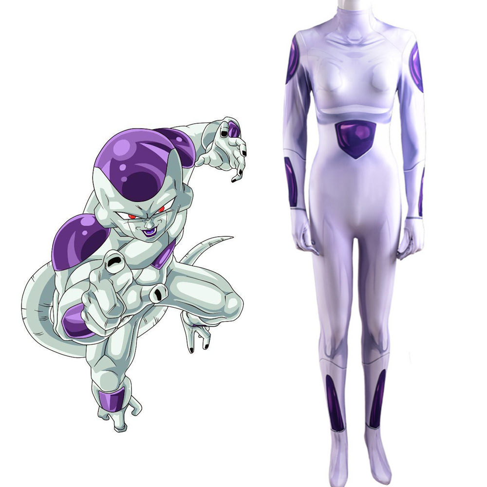 Dragon Ball cos Frieza cosplay cosplay jumpsuit bodysuit cross-border women's clothing
