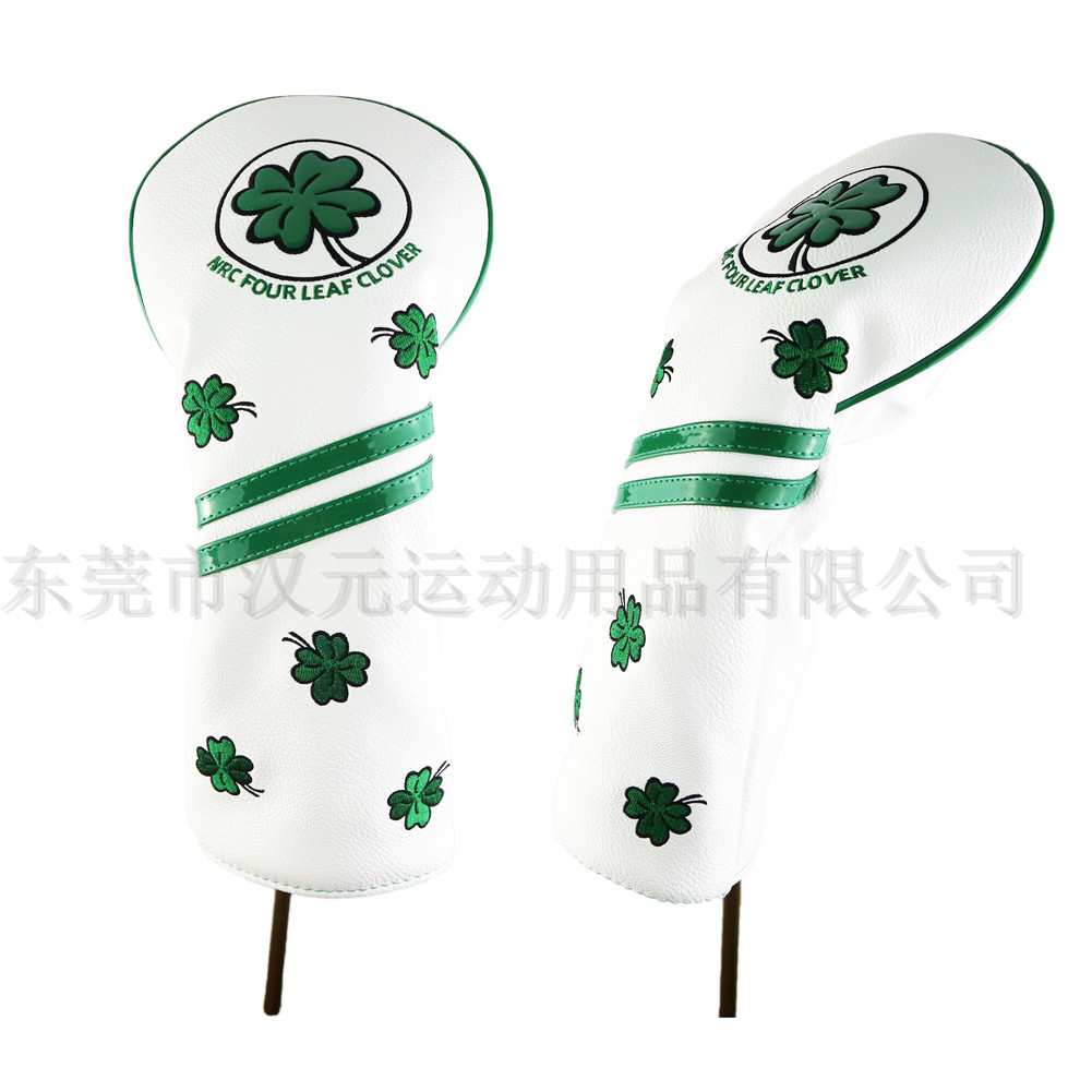 Trébol de cuatro hojas blanco No. 1 madera