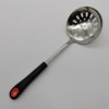 Lake Set Red Pole Stainless Steel Kitchenware Frying Porridge Porridge Spoon Barbecue Fork Home Stir -fried Dicker Set Manufacturer Approval