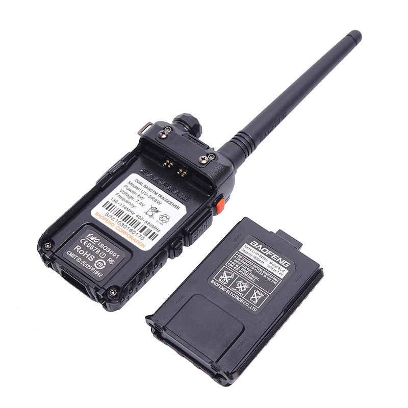 Рация Baofeng UV-5R, настоящая 8 Вт — высокая мощность, три режима (высокий-средний-низкий), пригодна для использования на улице