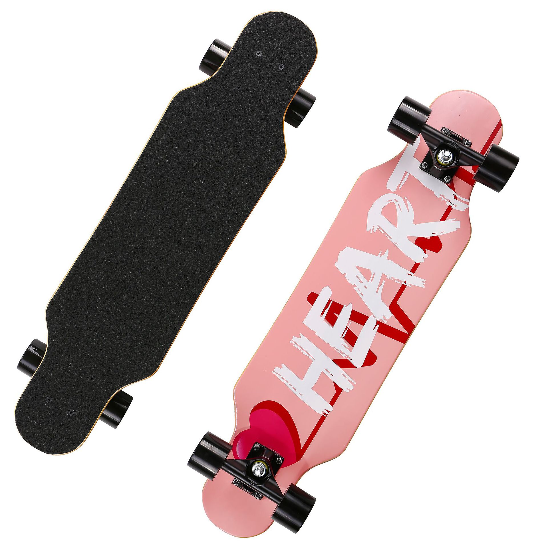 Long board road skateboard four-wheel scooter teenage boys and girls dance board adult beginner skateboard cross-border exclusive