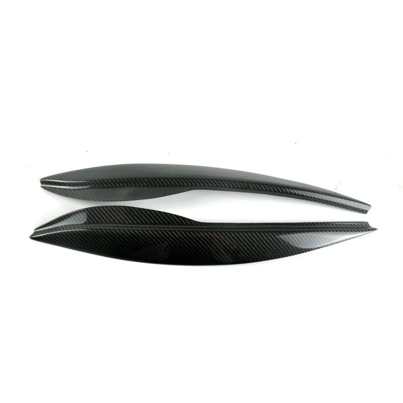 Подходит для 08-13 Honda Fit углеродное волокно модифицированный свет бровь глаз бровь фара Декоративная полоса модифицированные наклейки