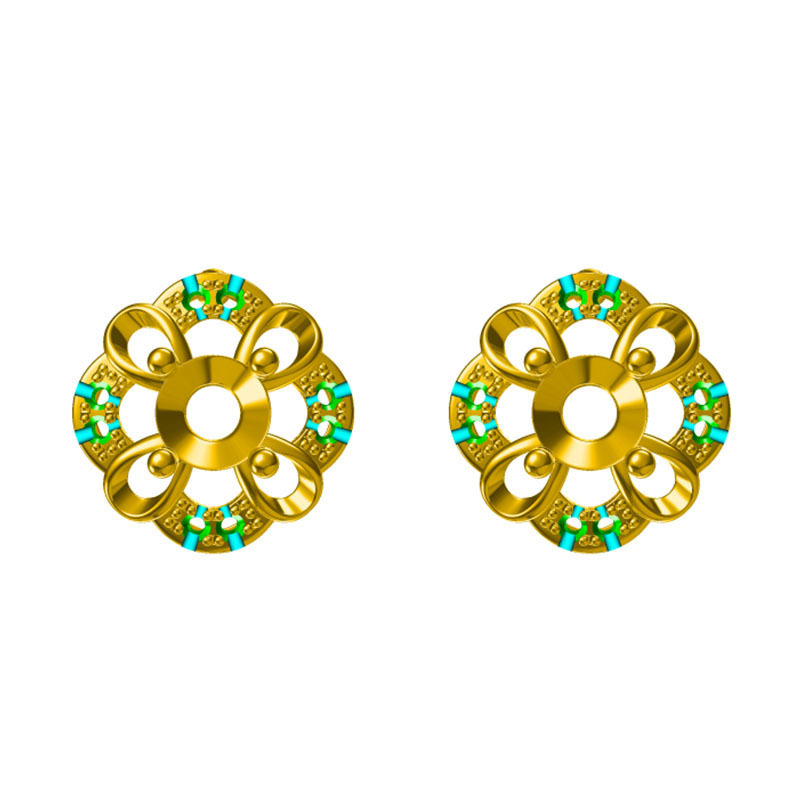 Collar colgante de plata esterlina S925 con dibujos Procesamiento OEM personalizado