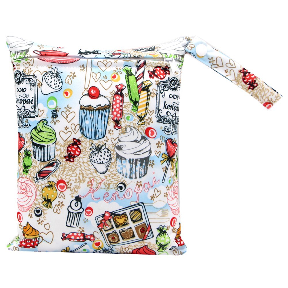 20*25cm tamaño pequeño bolsa de almacenamiento de pañales bolsa de almacenamiento de servilletas sanitarias bolsa de almacenamiento de pañales bolsa de pañales colgando bolsa de pañales