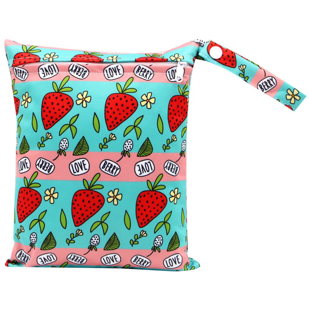 20*25cm tamaño pequeño bolsa de almacenamiento de pañales bolsa de almacenamiento de servilletas sanitarias bolsa de almacenamiento de pañales bolsa de pañales colgando bolsa de pañales