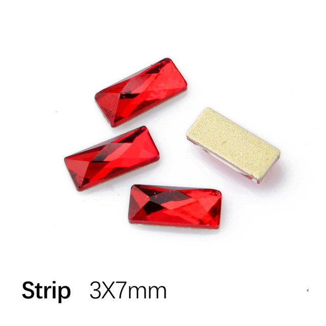 3x7mm 빨간색 스트립