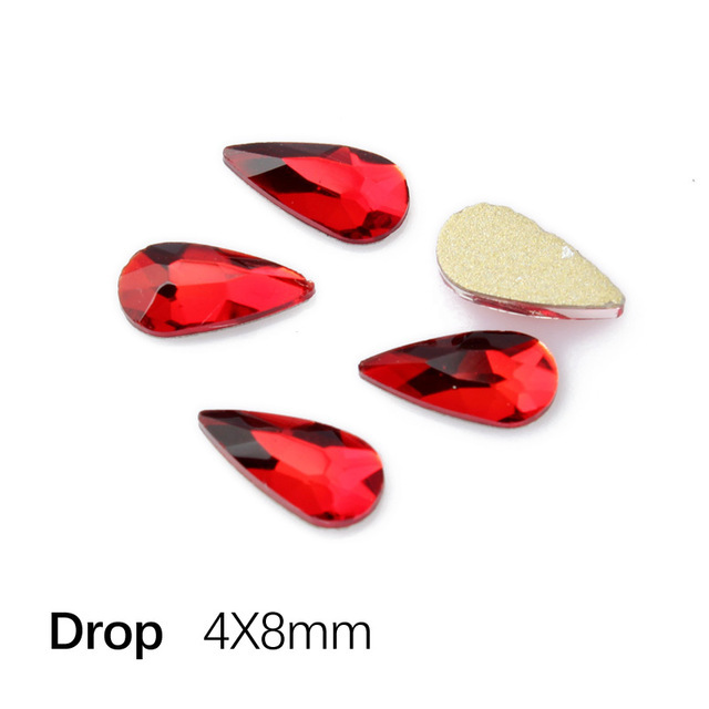 4x8mm 붉은 물방울
