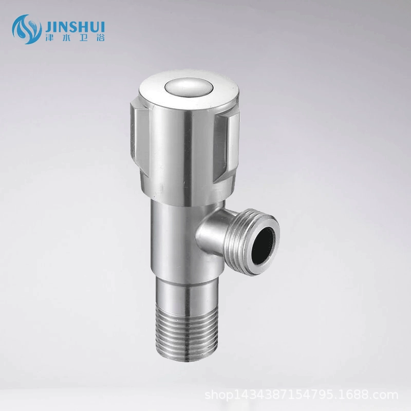 Оптовая Продажа с фабрики 304 трехколесный угловой клапан бытовой угловой клапан из нержавеющей стали медный сердечник Быстрое открытие