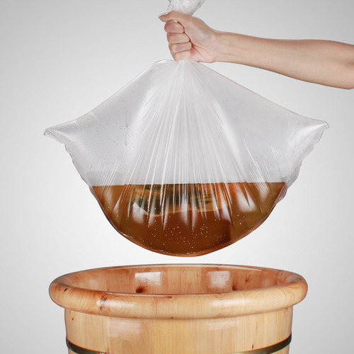 Youbao disposable foot bag 65*55 pedicure foot bath bag set wooden bucket basin bag thickened clean and hygienic foot washing bag