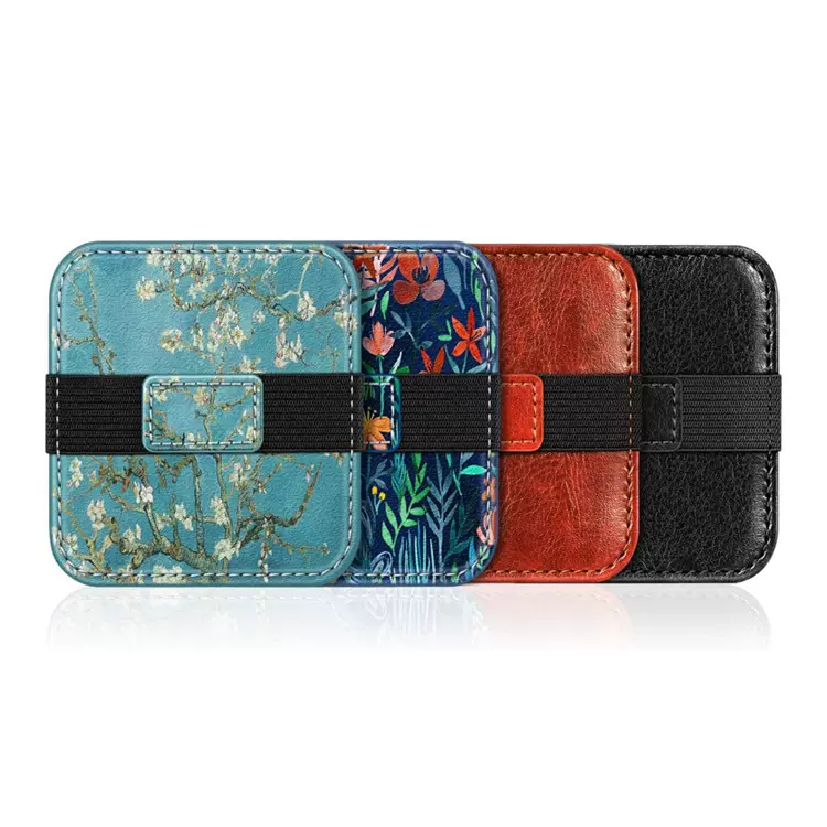 厂家定 制 PU皮革手机屏幕擦 平板屏幕擦拭清洁品 皮革绒布屏幕擦