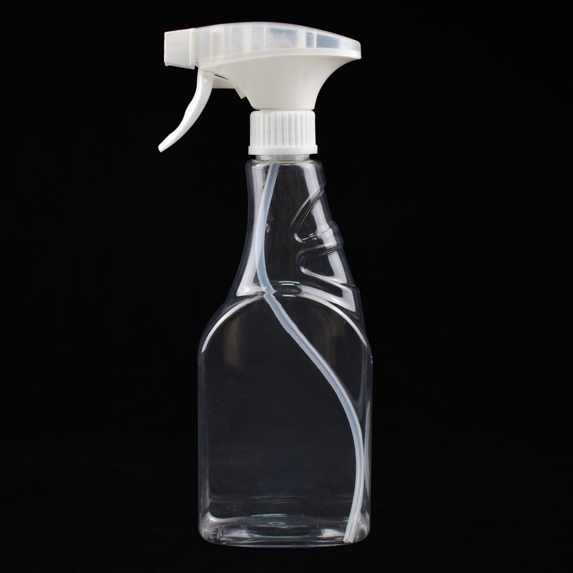 500mlPET喷雾瓶子 清洁瓶喷枪瓶 威猛瓶  厂家直销现货透明塑料瓶