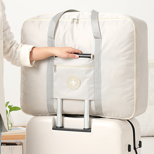 Large-capacity household moisture-proof quilt storage bag finishing bag moving packing bag artifact quilt clothing luggage bag