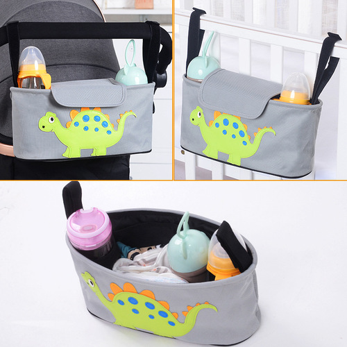 Infant stroller storage bag, multi-functional bottle and cup mom bag, stroller storage hanger bag, baby carriage accessories