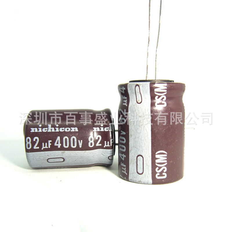 原装nichicon尼吉康  电解电容400V 82UF 18X25 105度 CS系列