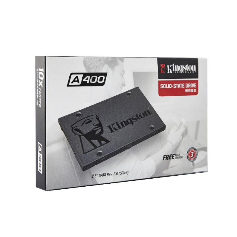 Kingston A 400 480G SSD portátil disco duro de escritorio computadora SSD SATA interfaz 2,5 pulgadas